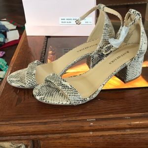 Size 7 JUSTFAB sandals